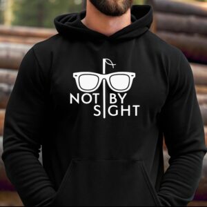 Not by Sight Signature Logo Hoodie